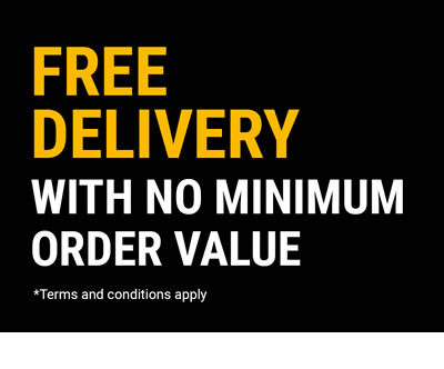 Free Delivery With No Minimum Order Value