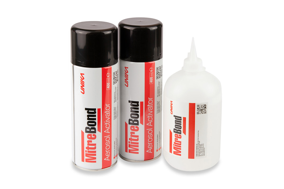 Fast Setting Glue Mitrebond Unika Superglue & MitrePen